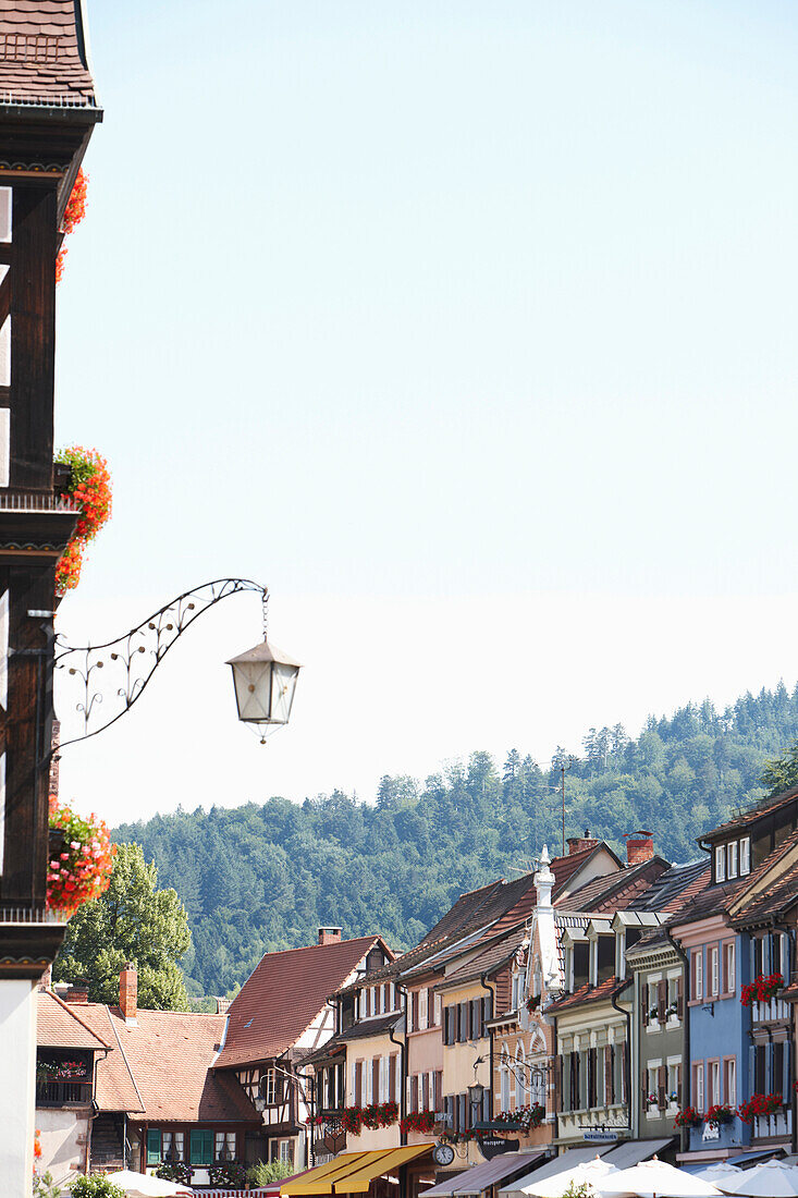 Houses, Gengenbach, Black Forest, Baden-Wuerttemberg, Germany