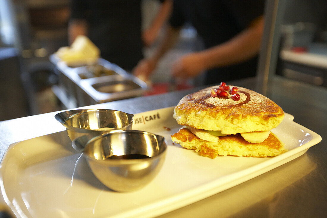 Pancake im House Café, Istanbul, Türkei