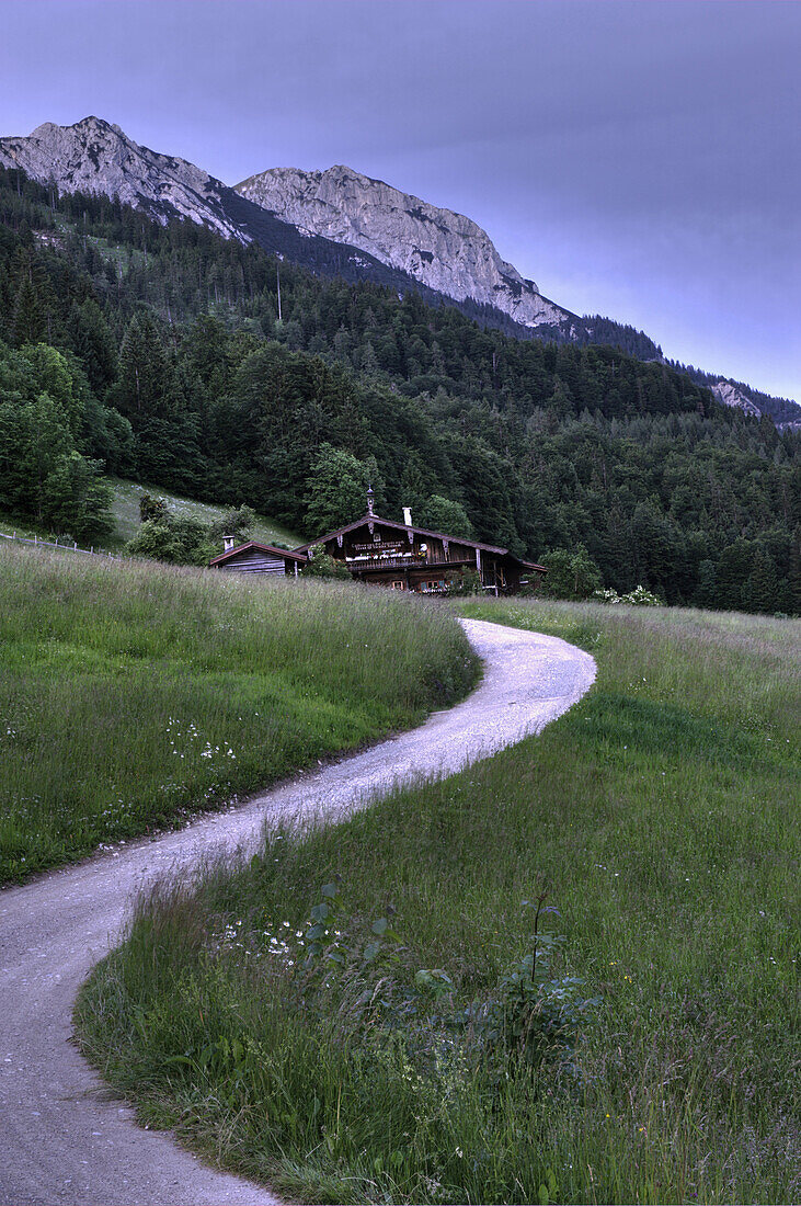 Farm Hinterkaiserhof, Kaisertal, Ebbs, Tyrol, Austria