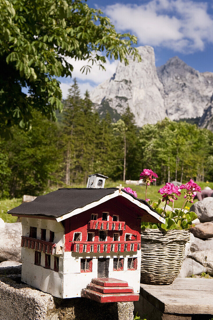 Miniatur Anton-Karg-Haus, Kaisertal, Ebbs, Tirol, Österreich