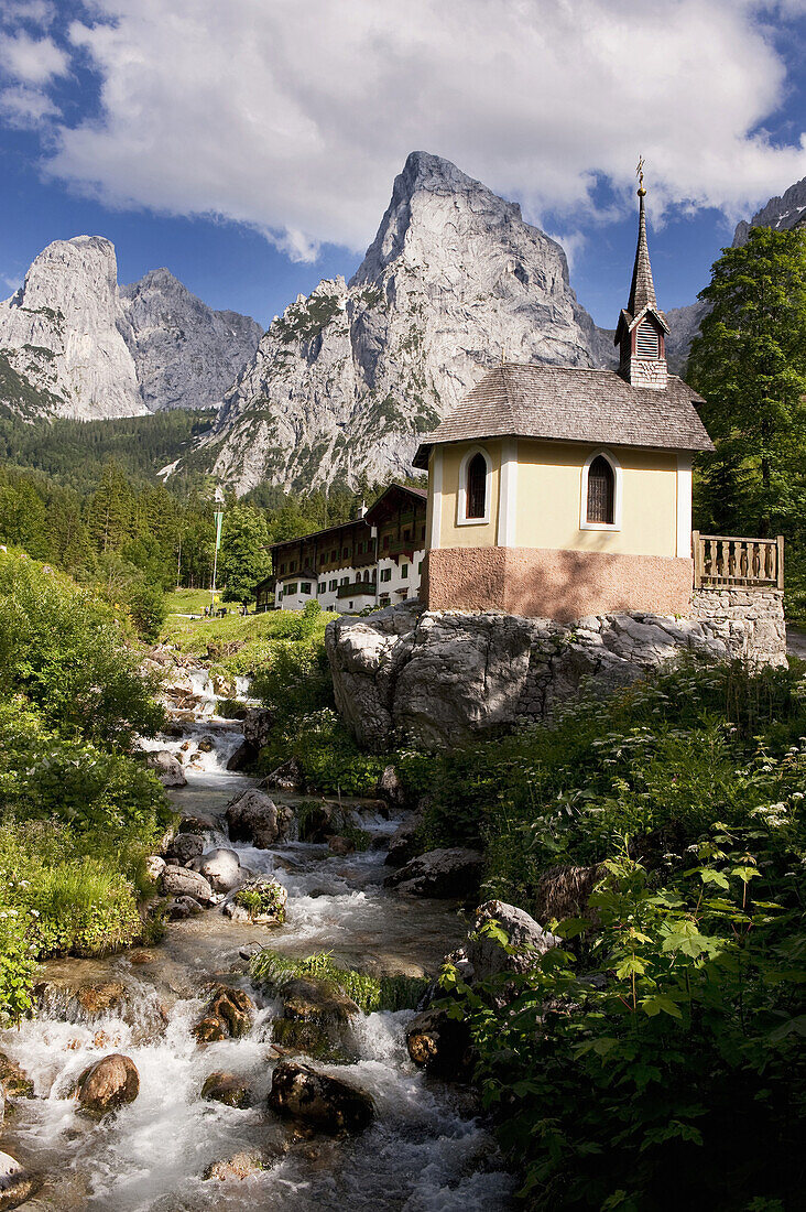 Kapelle am Hinterbärenbad, Anton-Karg-Haus, Kaisertal, Ebbs, Tirol, Österreich