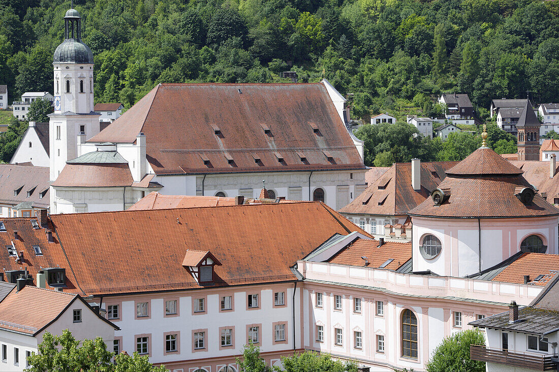 Guardian Angels Church, Eichstaett, Altmuehl Valley, Upper Bavaria, Bavaria, Germany