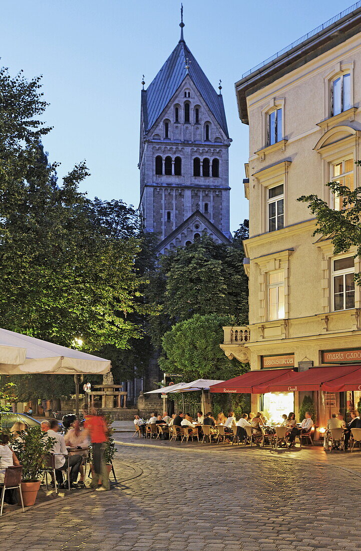 Saint Anna square, Lehel, Munich, Upper Bavaria, Bavaria, Germany
