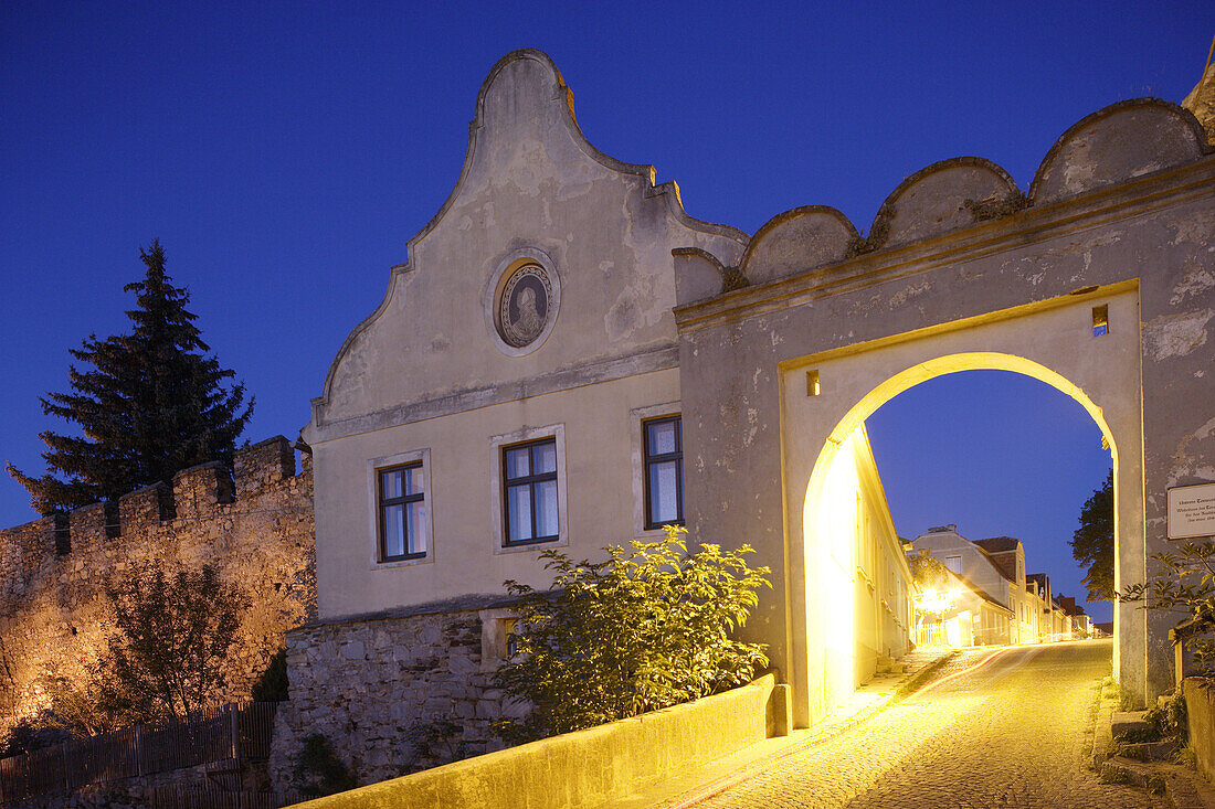 Raabser Tor in Drosendorf an der Thaya, Niederösterreich, Österreich