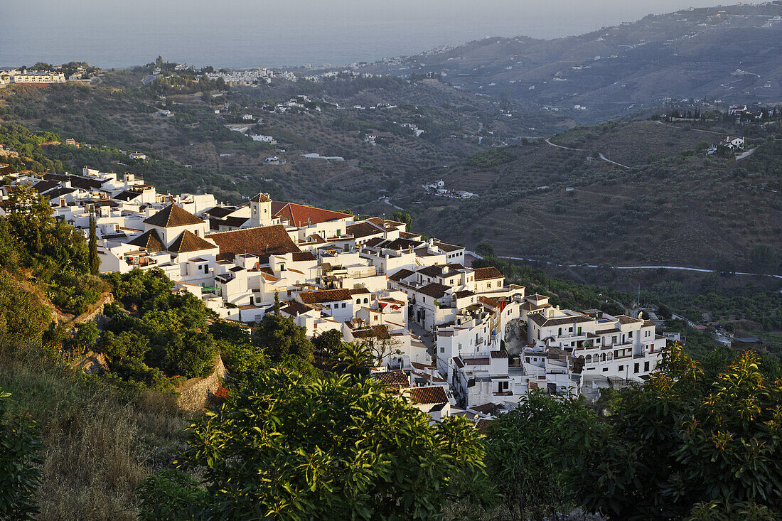 View over Frigiliana, Andalusia, Spain