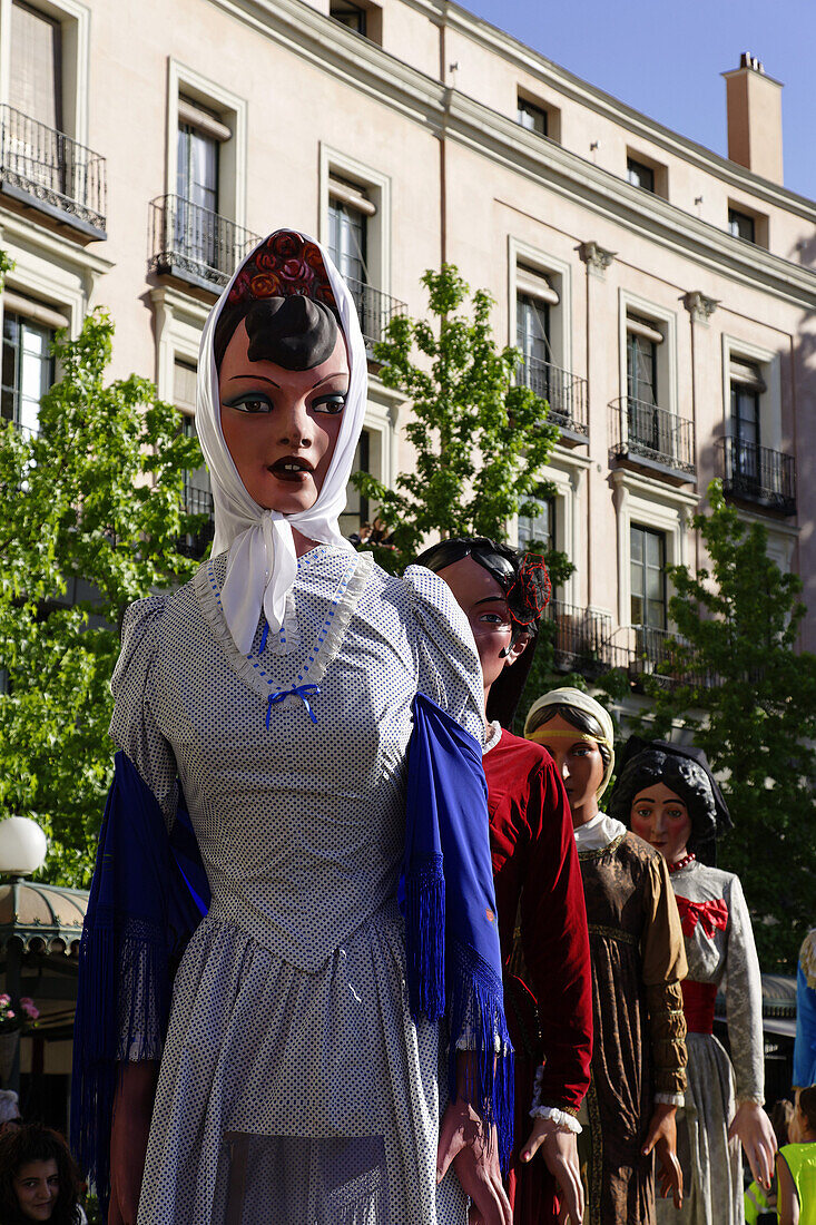 Procession, Fiestas de San Isidro Labrador, Madrid, Spain