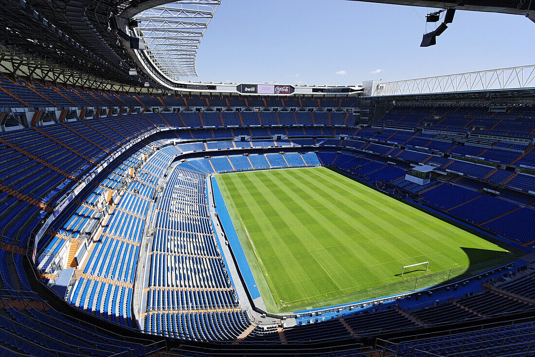 Santiago-Bernabeu-Stadion (UEFA-Elite-Stadion), Madrid, Spanien