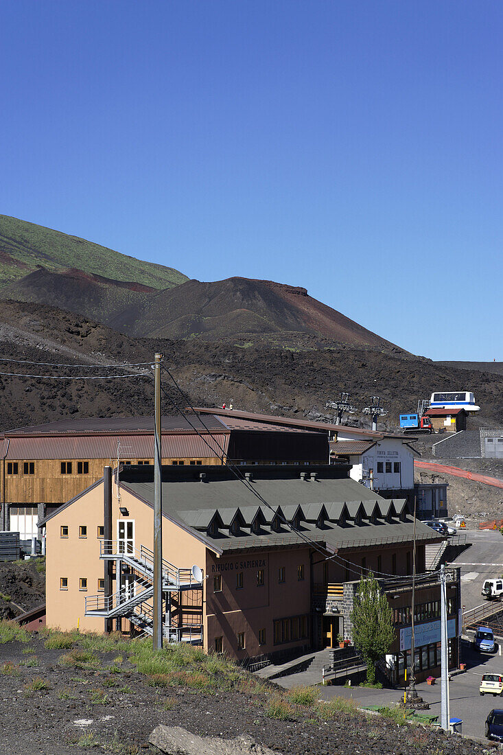 Refugio Sapienza, mount Etna, Sicily, Italy