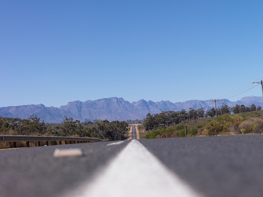 Country road to Clanwilliam, Cederberg, Western Cape, South Africa