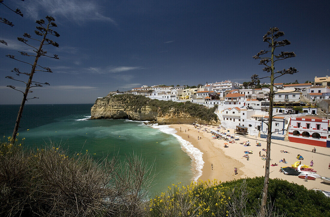 Beach, Praia de Carvoeiro, Algarve, Portugal