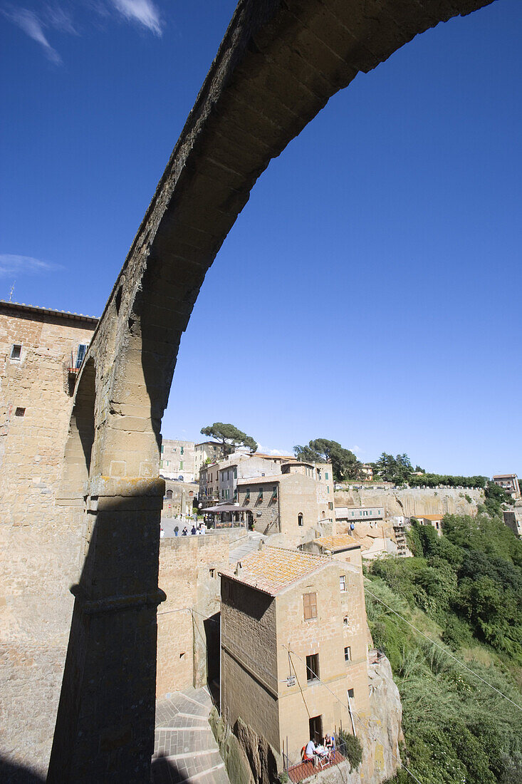 Pitigliano, Toskana, Italien