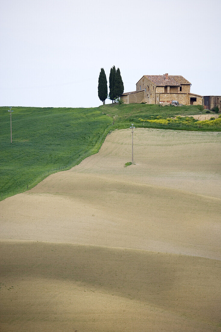 Bauernhof, Montepulciano, Toskana, Italien