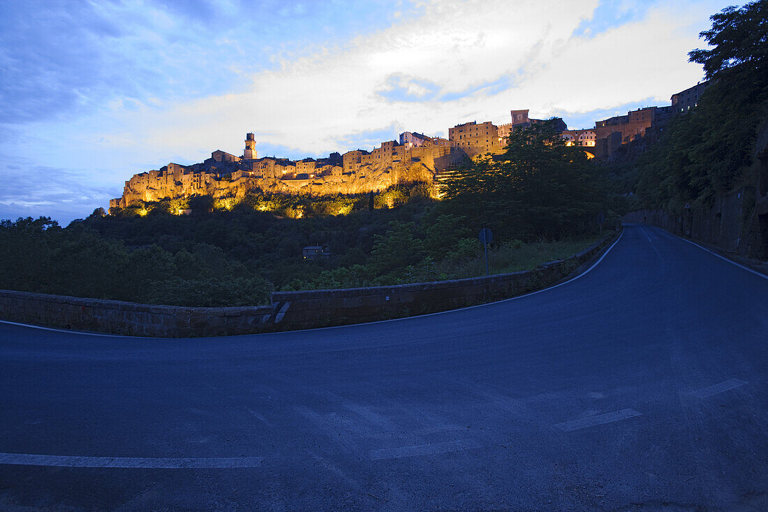 Pitigliano, Toskana, Italien