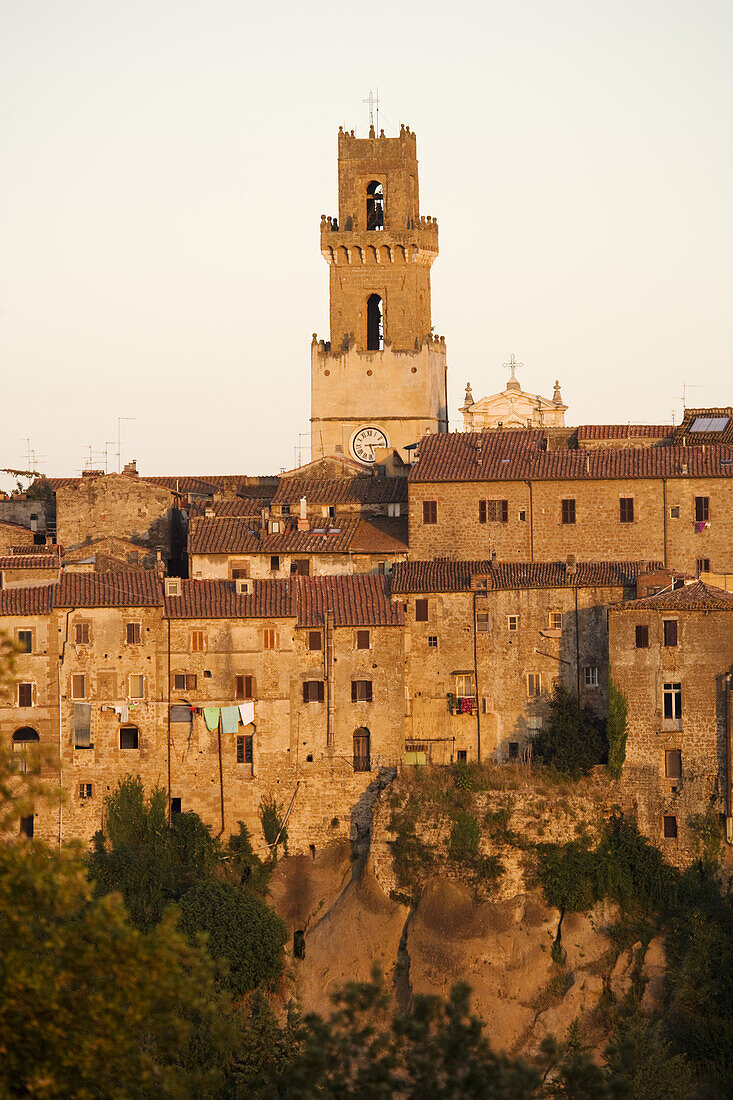 Pitigliano, Toskana, Italien