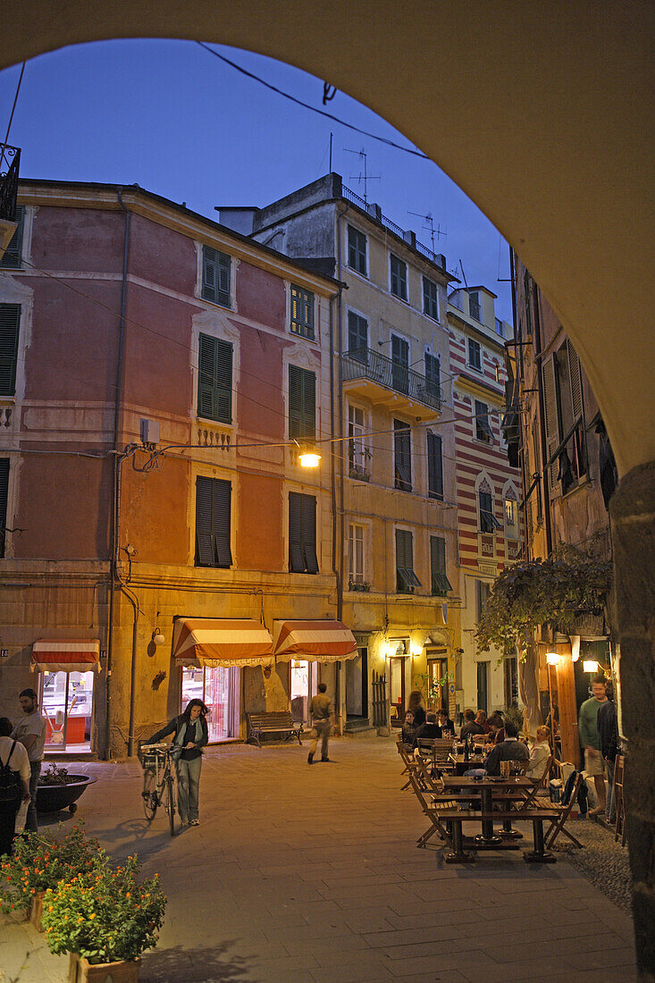 Altstadt von Monterosso al Mare, Cinque Terre, Ligurien, Italien
