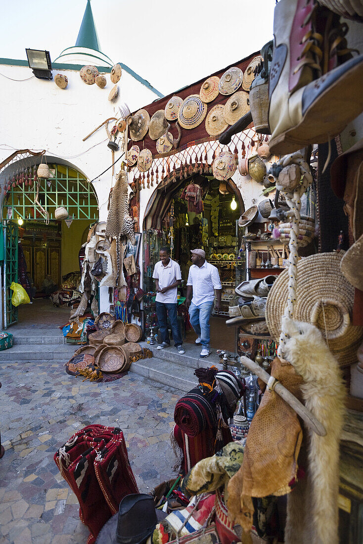 Laden in der Medina, Altstadt, Tripolis, Libyen, Afrika