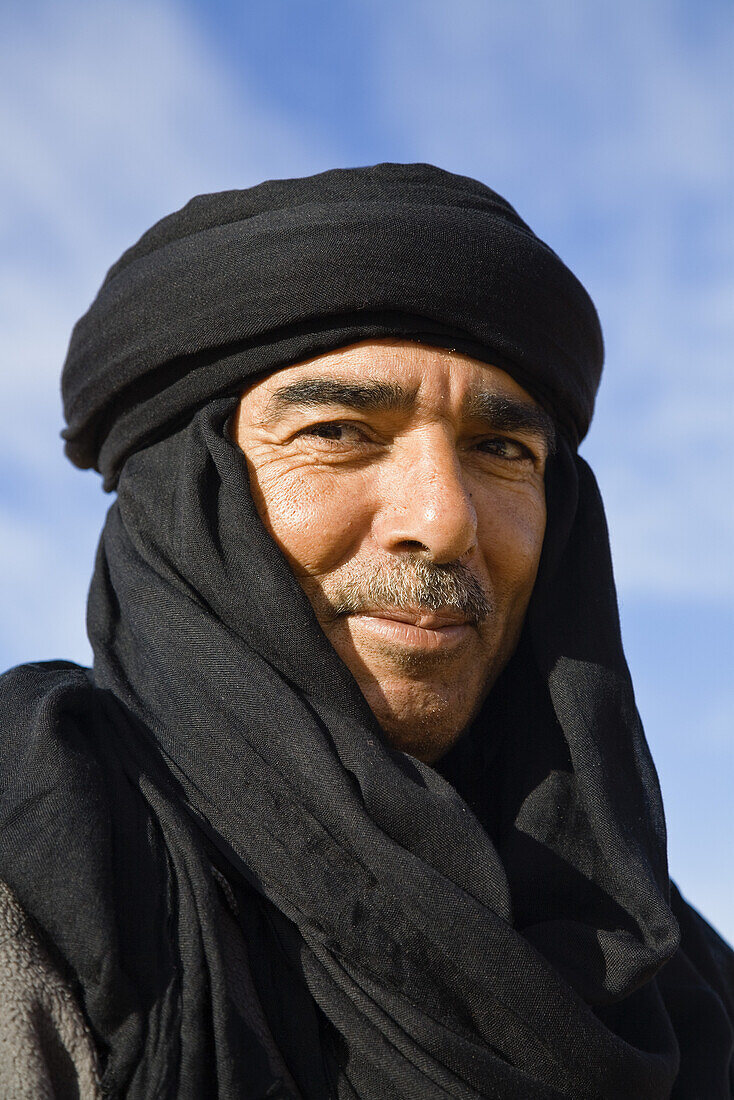 tuareg portrait, Libya, Africa