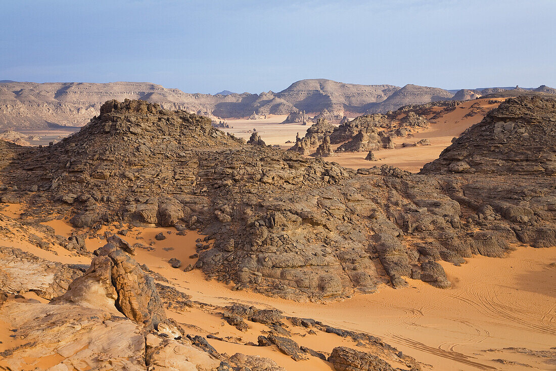 Tadrart Tal, Akakus Gebirge, Libyen, Sahara, Afrika