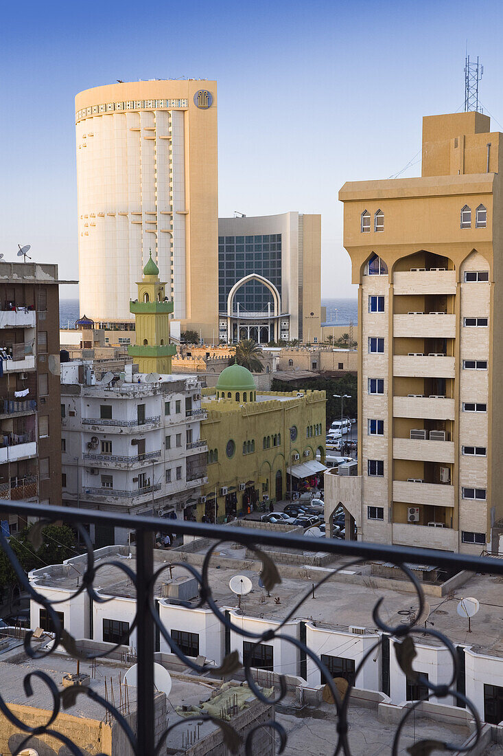 Hotel Corinthia Bab und Moschee, Tripolis, Libyen, Afrika