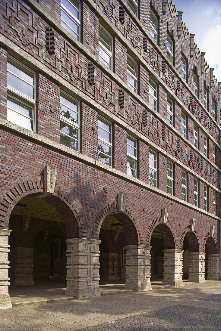 Town hall, Oberhausen, North Rhine-Westphalia, Germany