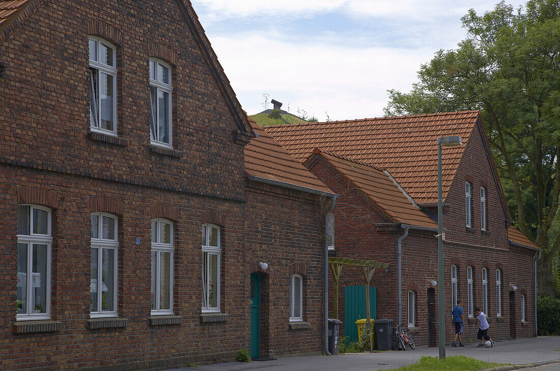 Siedlung Schüngelberg in Gelsenkirchen-Buer, Ruhrgebiet, Nordrhein-Westfalen, Deutschland, Europa