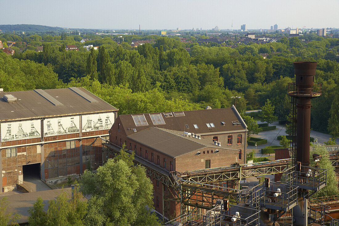 North Duisburg Landscape Park, Former Meiderich Ironworks, Closed down in 1985, Industrial Heritage Trail, Ruhrgebiet, North Rhine-Westphalia, Germany, Europe