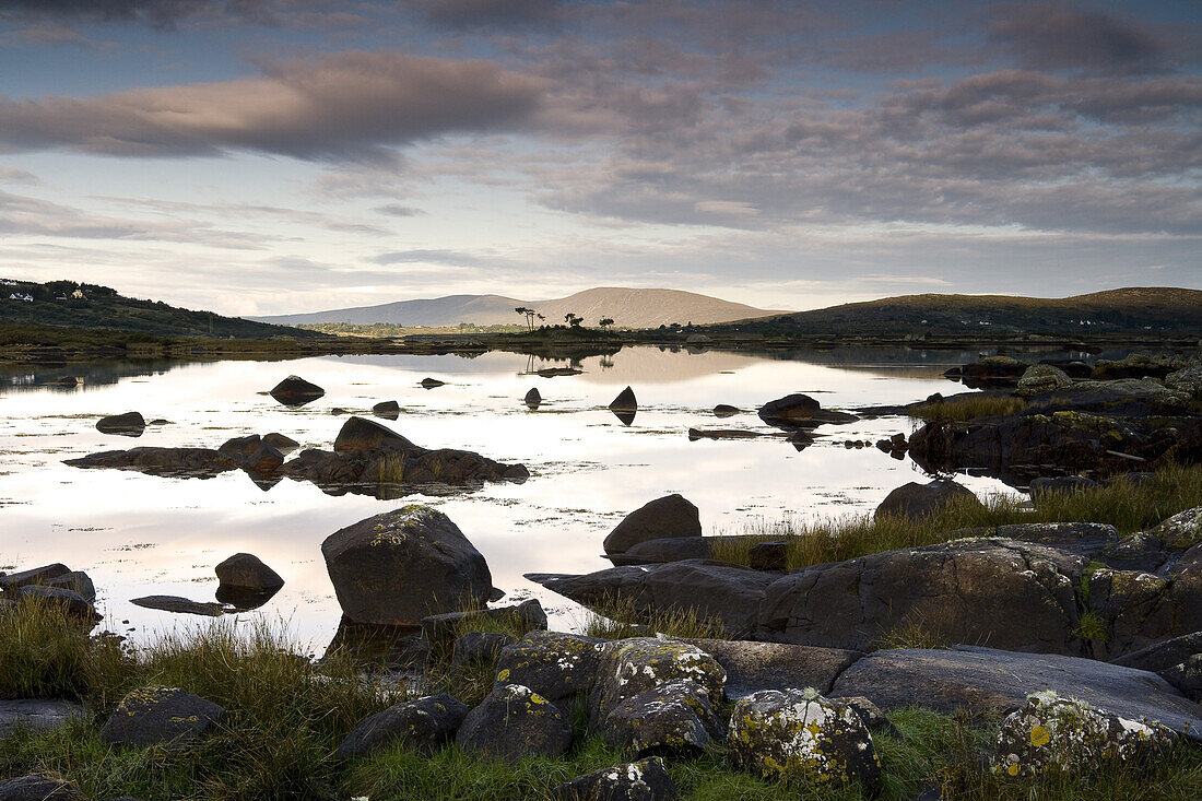 Camus Bay, Connemara, Co. Galway, Irland, Europa