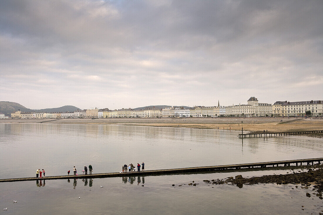 Seaside resort town of Llandudno, Conwy County Borough, Wales, Great Britain, United Kingdom, UK, Europe