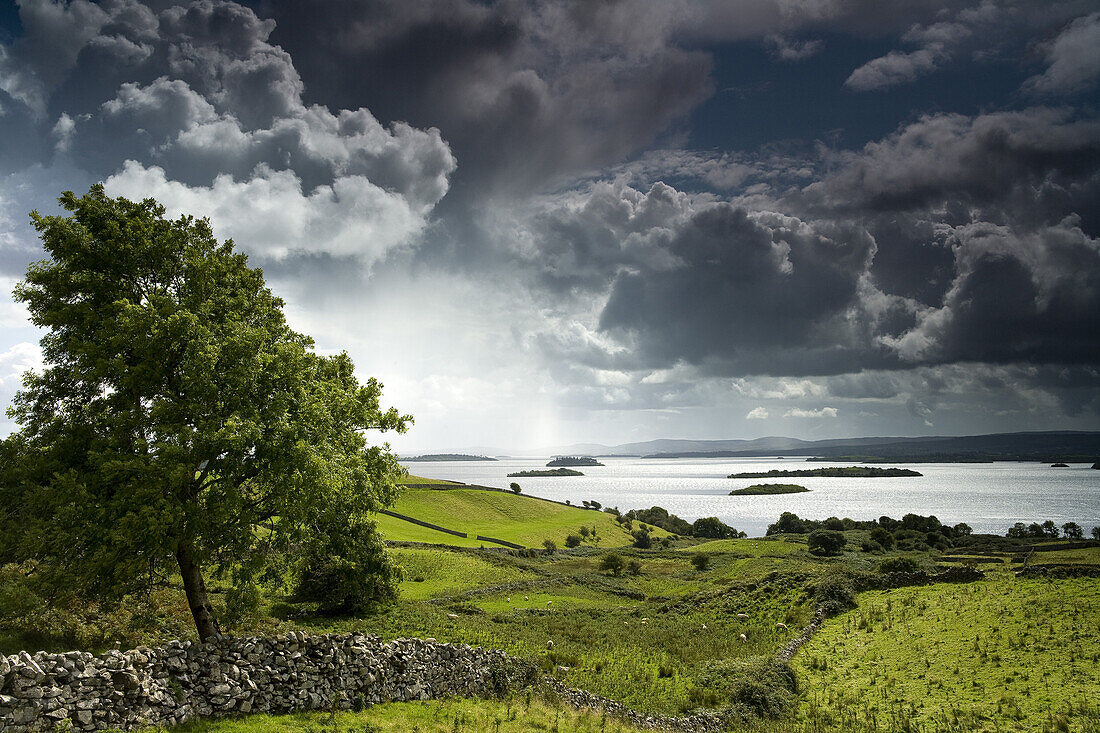 Lough Corrib, Connemara, Co. Galway, Ireland, Europe