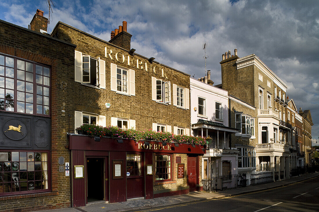 Roebuck Pub in Richmond, Greater London, England, Großbritannien, Europa