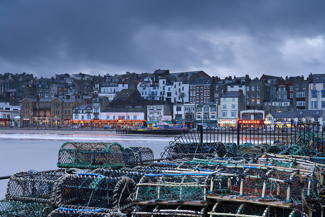 Seaside town of Scarborough, North Yorkshire, England, Great Britain, Europe