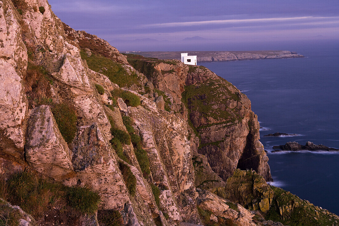 Coastline near Holyhead, Anglesey, Gwynedd, Wales, Great Britain, United Kingdom, UK, Europe