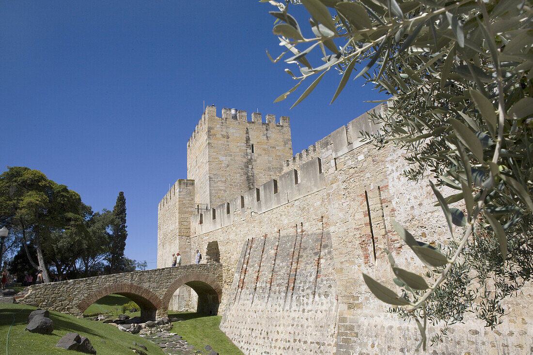 Castelo de São Jorge, São Jorge Castle, Lisbon, Portugal