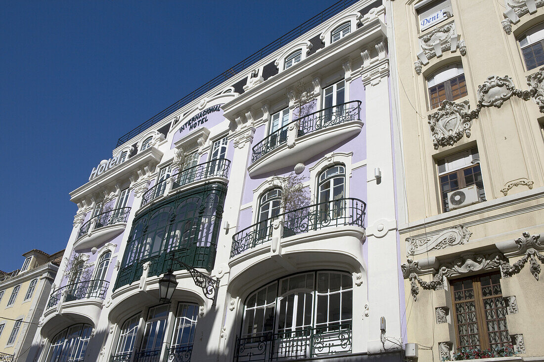 Hotel Internacional, Rua Augusta, Baixa quarter, Lisbon, Portugal