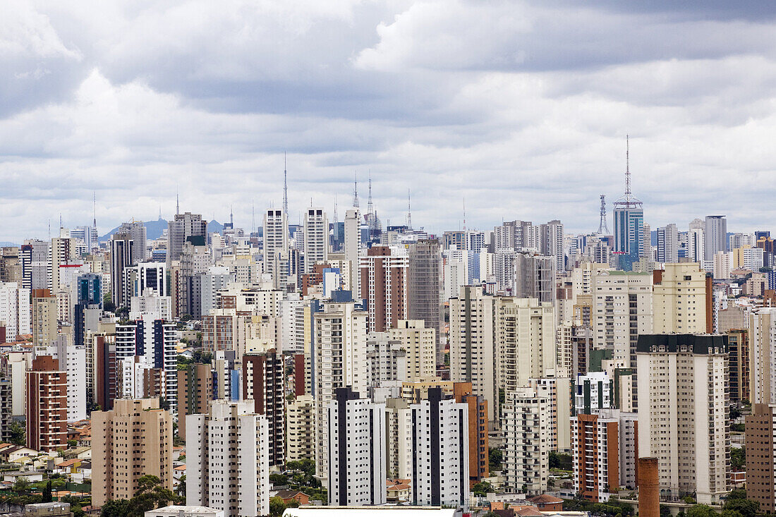 Skyscrapers in the city center of São Paulo, Brazil