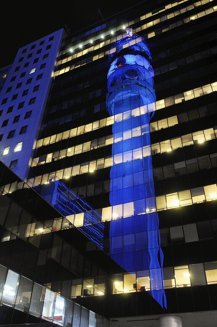 Torre Entel TV and telecommunications tower, Santiago de Chile, Chile