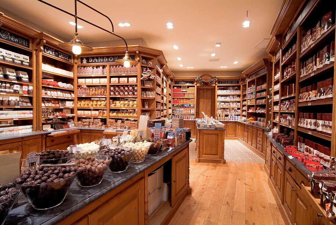 A chocolate shop in Brugge, known as the world´s chocolate capital