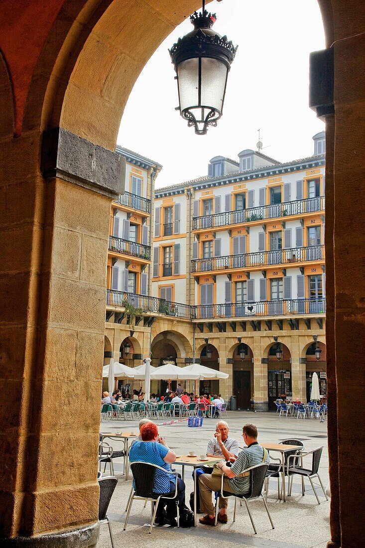 Plaza Mayor  San Sebastian, Spain