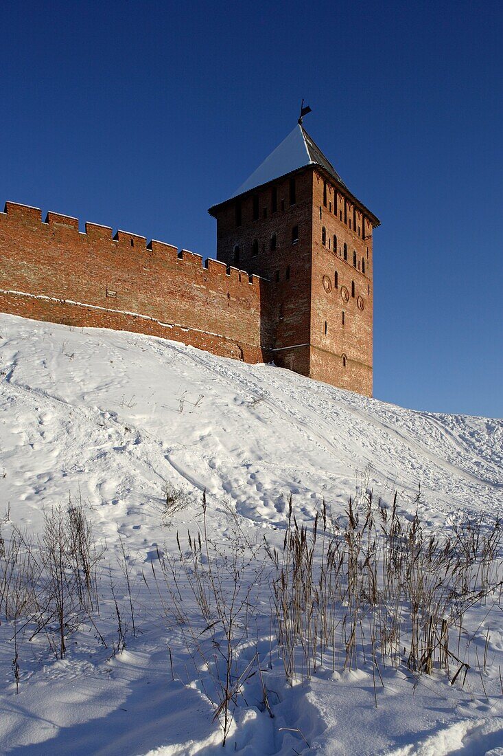 Russia,Novgorod-the-Great,Fortifications Wall,Court Tower