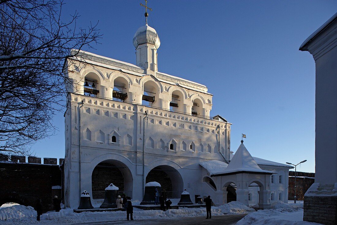 Russia,Novgorod-the-Great,Belfry of St Sophia