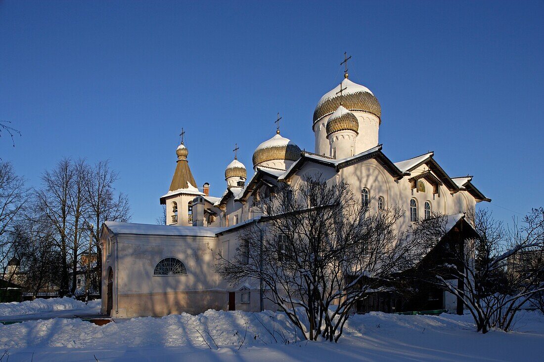 Russia,Novgorod-the-Great,Commercial Quarter,orthodox church
