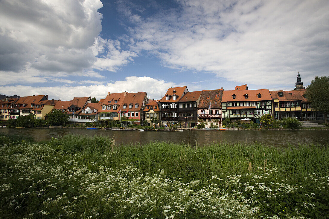 Germany, Bavaria, Bamberg, Klein-Venedig  Little Venice) area