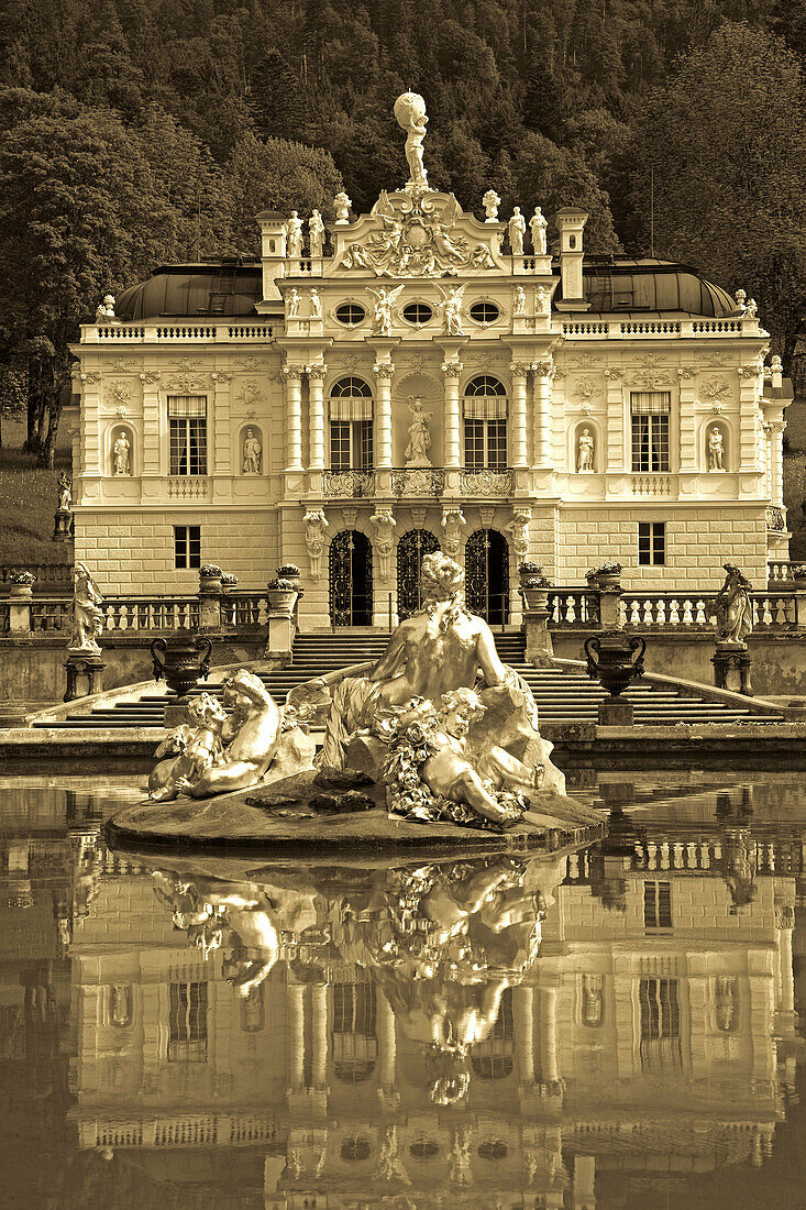 Schloss Linderhof Castle, Bavaria, Germany