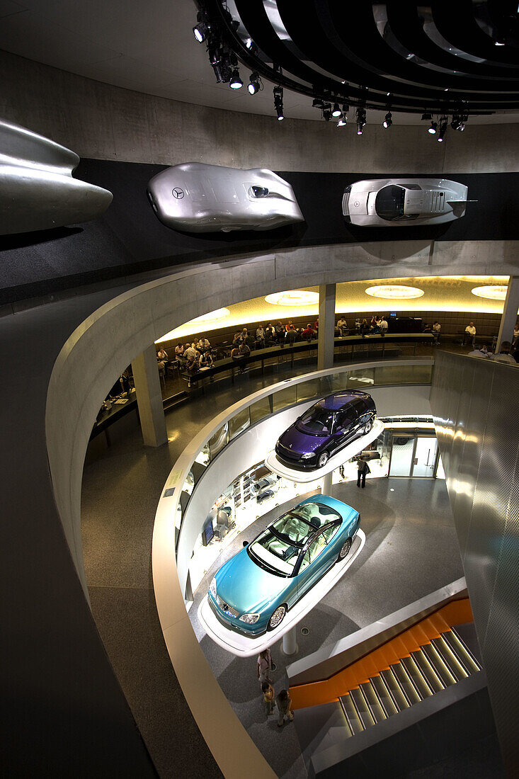 Fascination of Technology Show Cars, Mercedes Benz Museum, Stuttgart, Baden-Wurttemberg, Germany