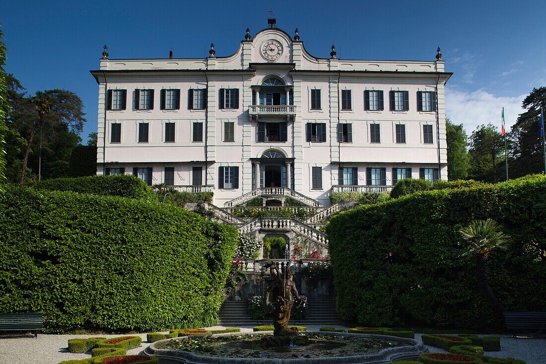 Italy, Lombardy, Lakes Region, Lake Como, Tremezzo, Villa Carlotta, Clerici family villa and museum