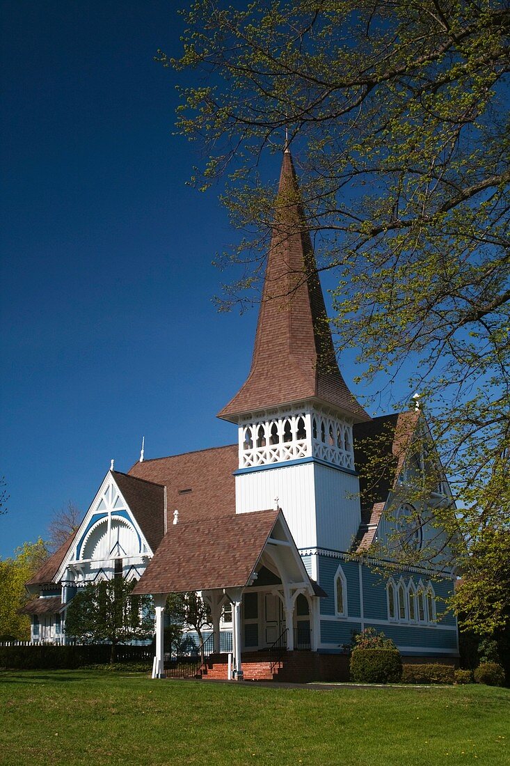 USA, New York, Long Island, Oyster Bay, Presbyterian Church, church of former US President Theodore Roosevelt, b 1873