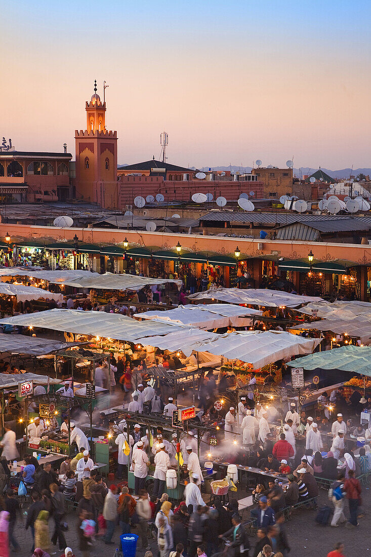 Jemaa el Fna square, Marrakech, Morocco