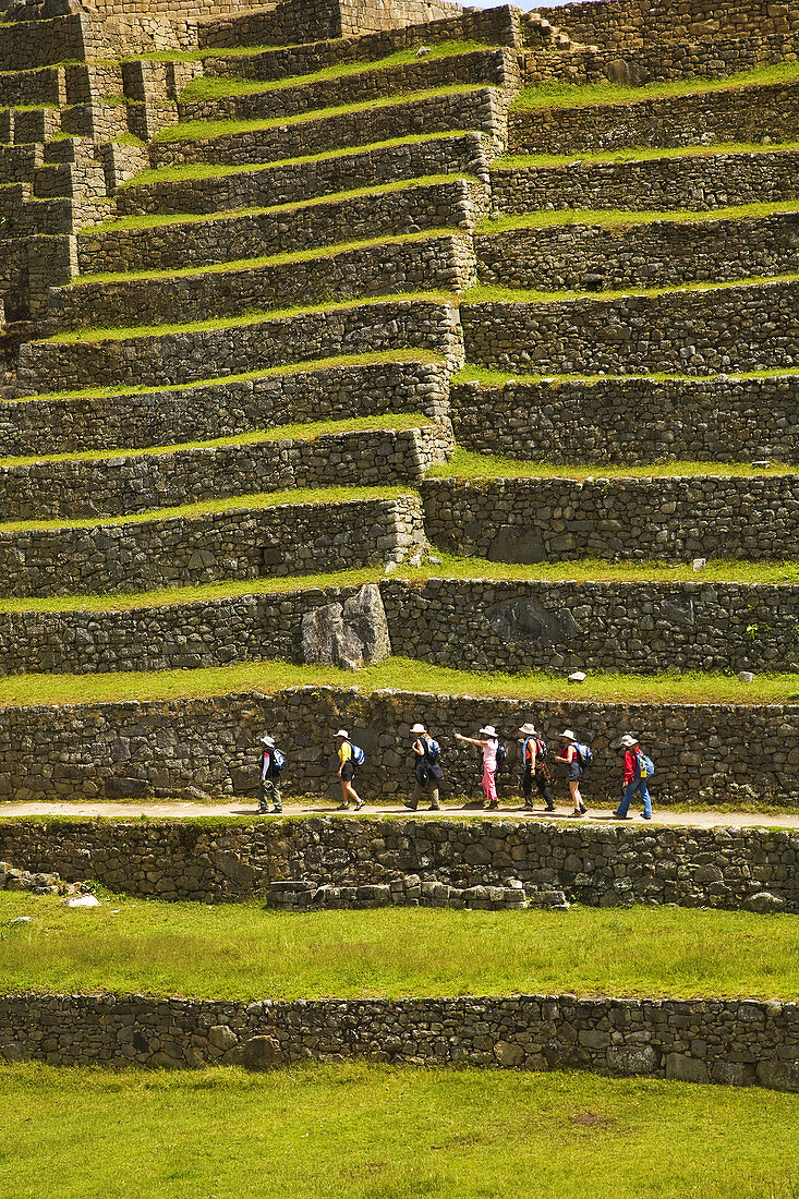 Machu Picchu sacred city of the Inca empire, Cusco region, Peru