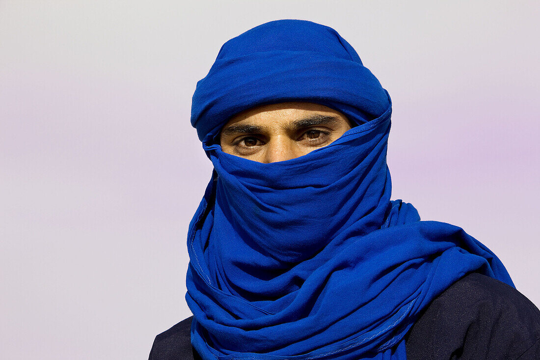 Berber man, Sahara Festival, Douz, Tunisia  December 2008)