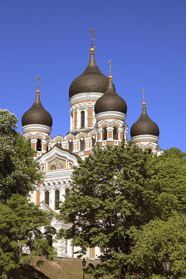 Alexander Nevski Cathedral Tallinn, Estonia, Baltic States, Northeast Europe.